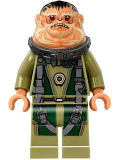 LEGO Minifigure -- Bistan (75155)-Star Wars / Star Wars Rogue One -- SW0780 -- Creative Brick Builders